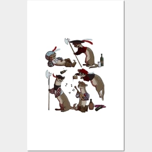 Landsknecht weasel Posters and Art